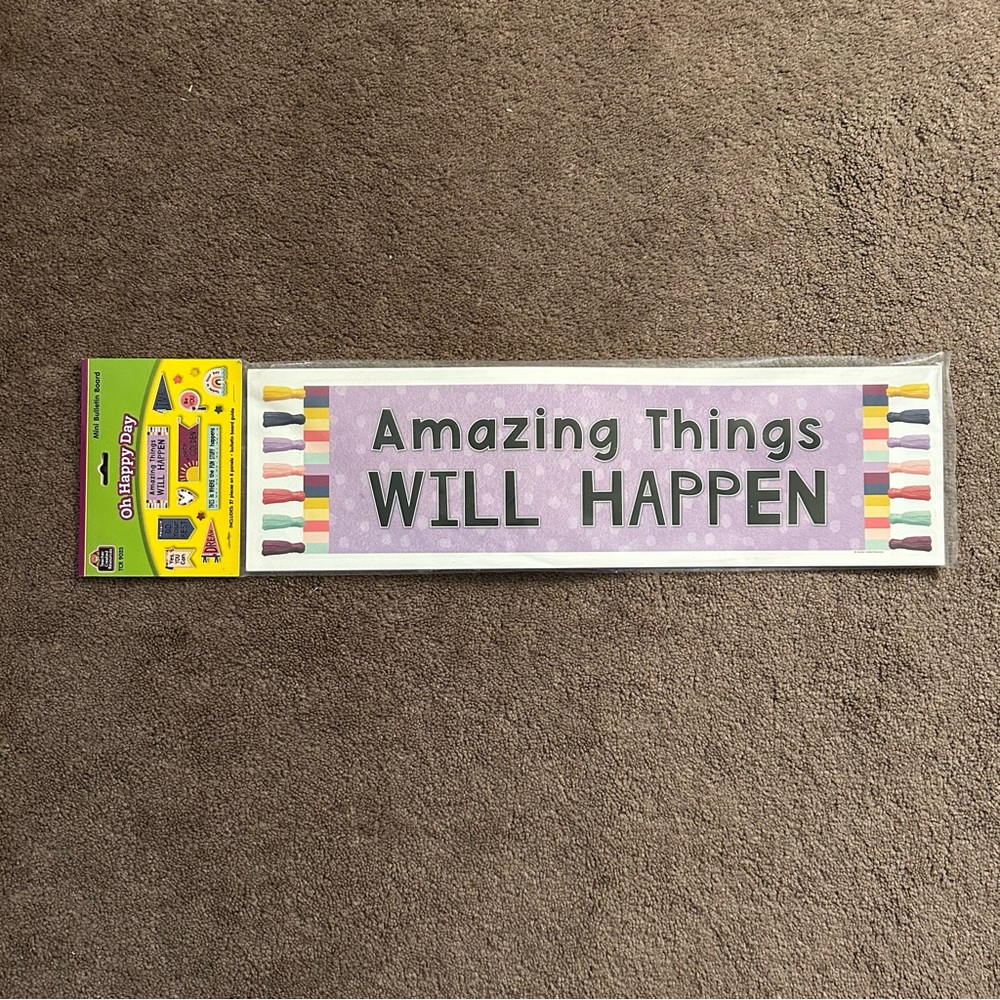 Oh Happy Day Mini Bulletin Board
